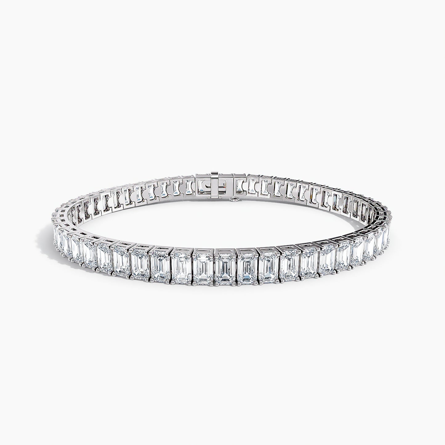 4-Prong Emerald Tennis Bracelet