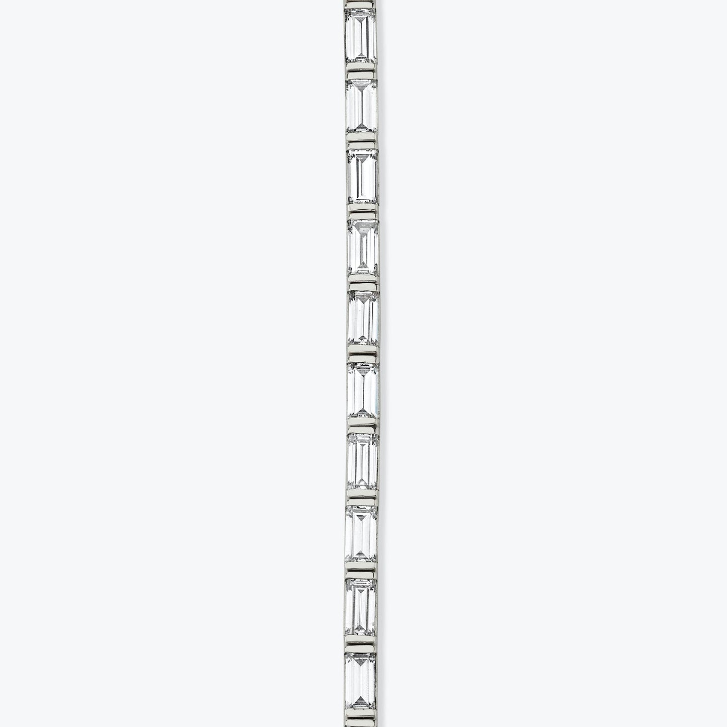 East-West Baguette Tennis Bracelet