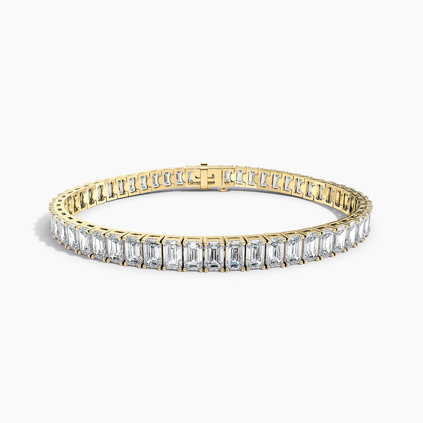 4-Prong Emerald Tennis Bracelet