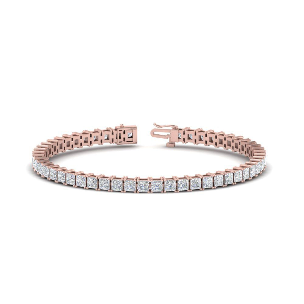 Princess Diamond Tennis Bracelet