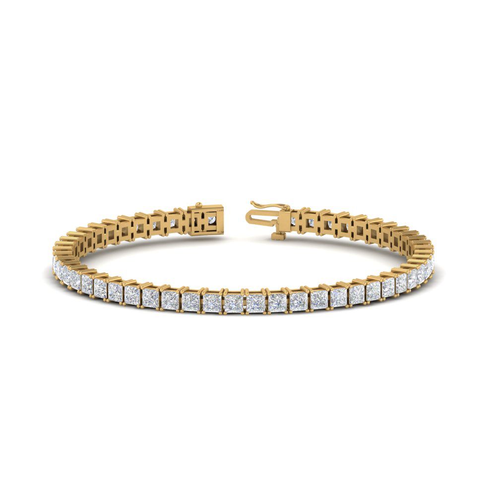 Princess Diamond Tennis Bracelet