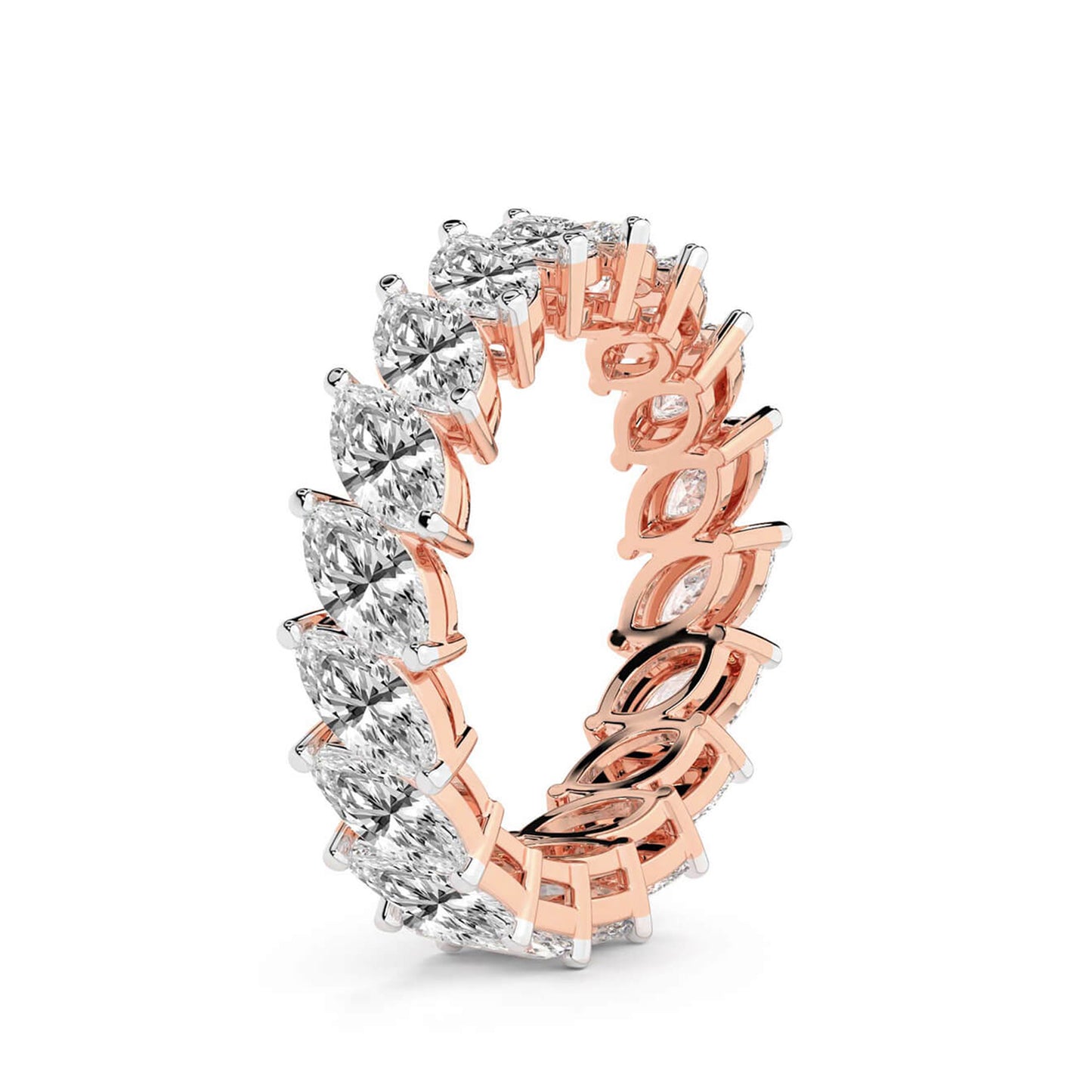 Marquise Diamond Eternity Band