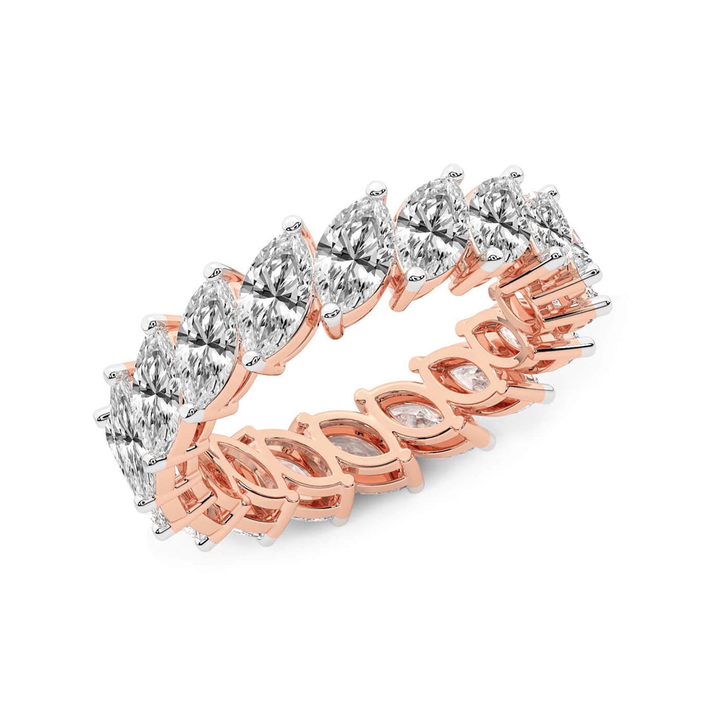 Marquise Diamond Eternity Band