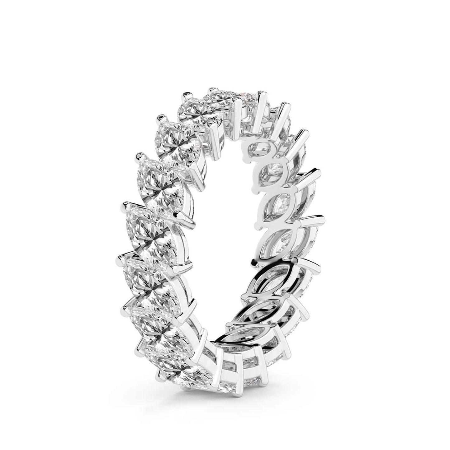 Marquise Diamond Eternity Band