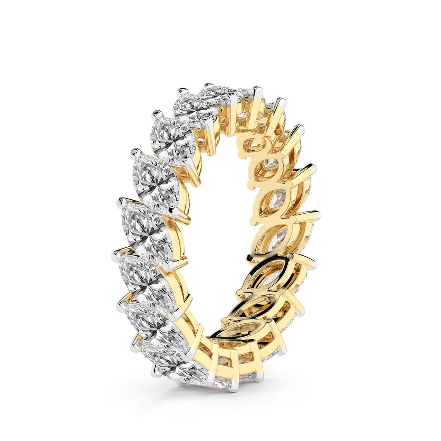 Marquise Diamond Eternity Band