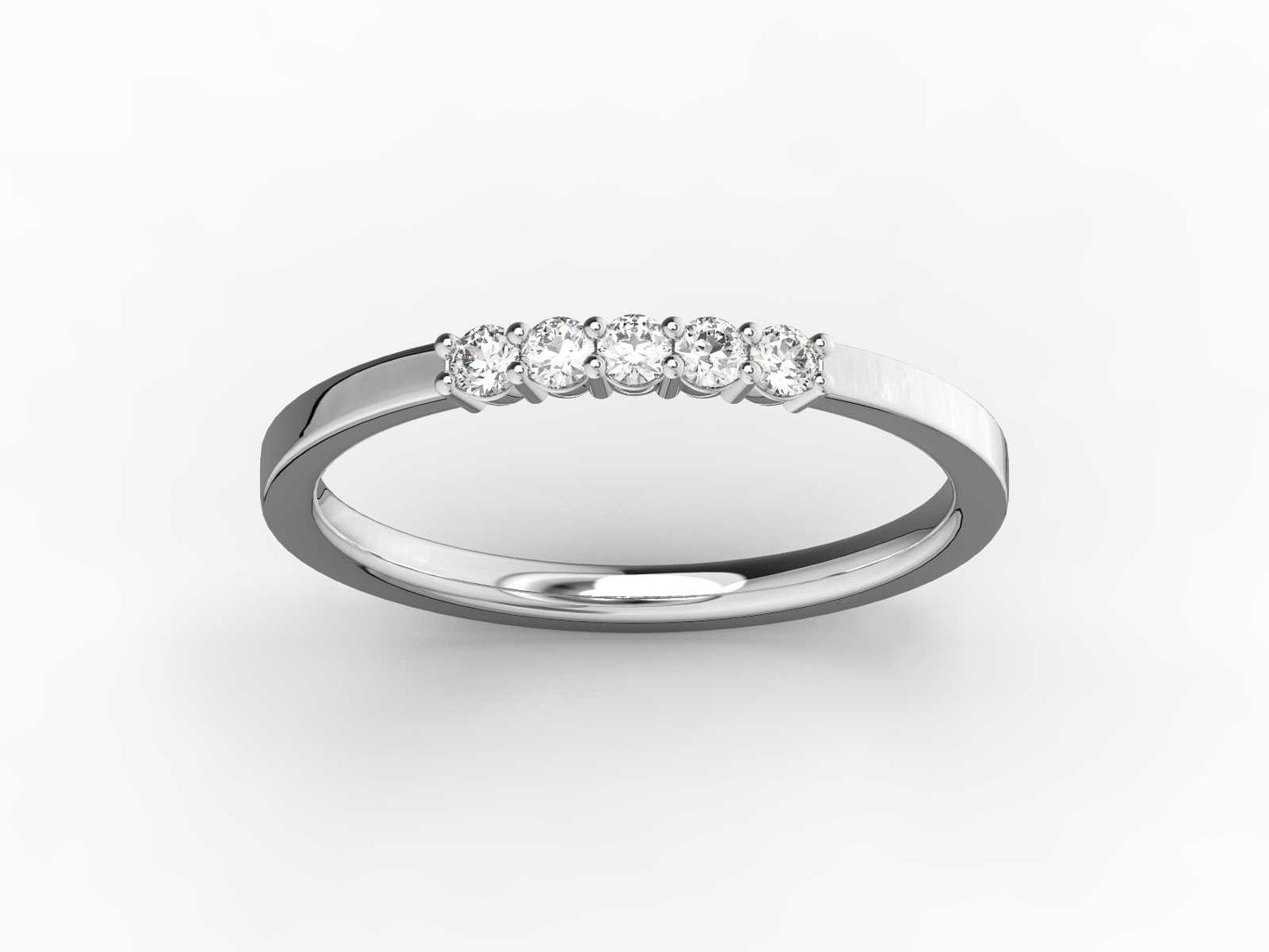 ANNIVERSARY BAND AB1006RDSP-5S-1.9