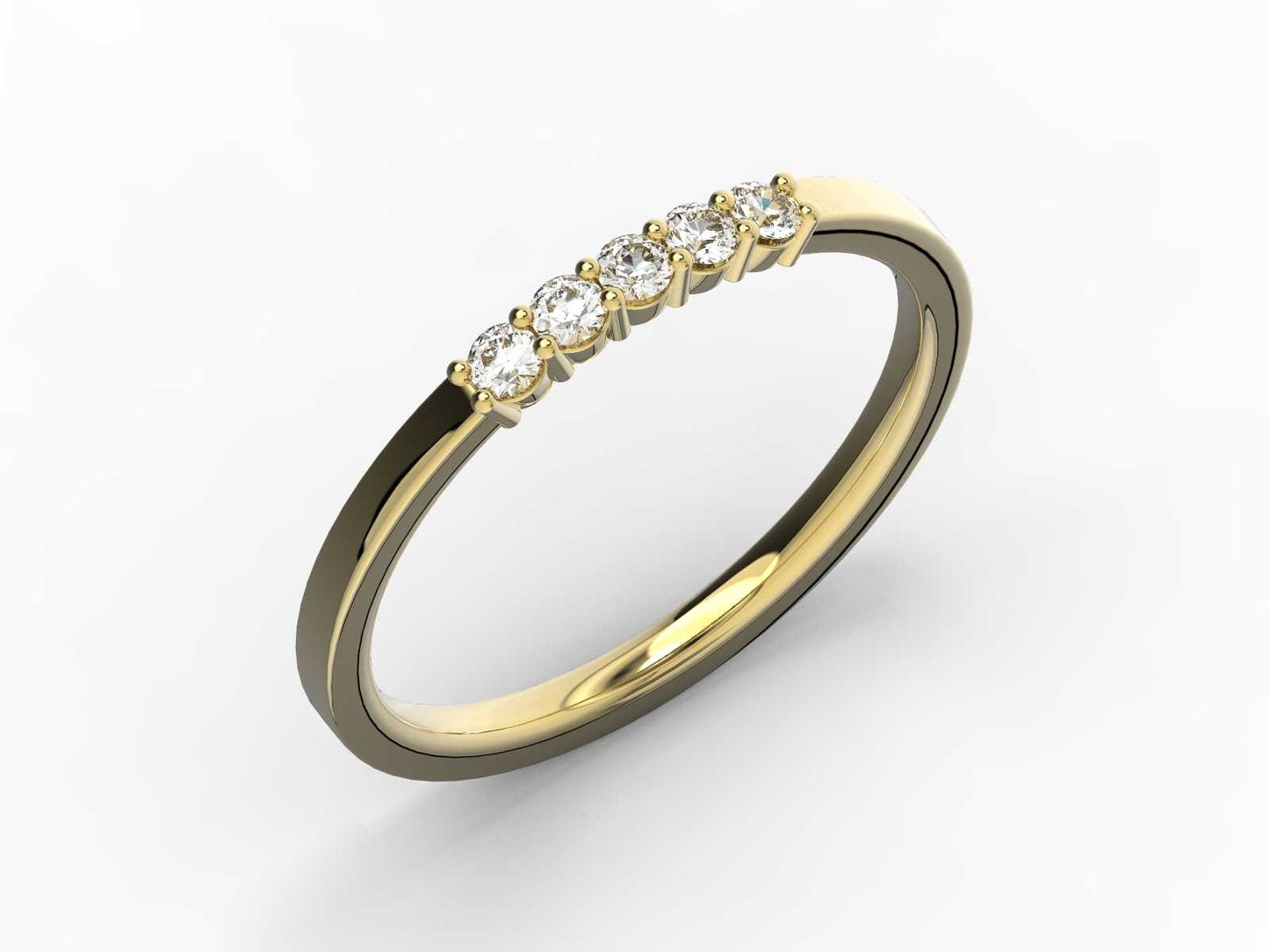 ANNIVERSARY BAND AB1006RDSP-5S-1.9