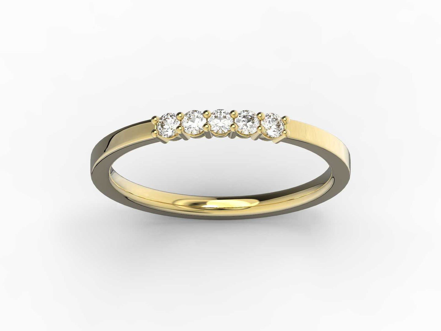 ANNIVERSARY BAND AB1006RDSP-5S-1.9