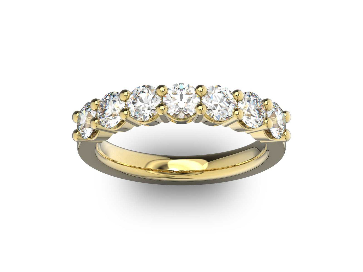 ANNIVERSARY BAND AB1025RDSP-7S-3.75