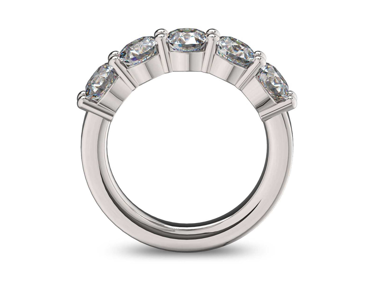 ANNIVERSARY BAND AB1028RDSP-5S-4.75