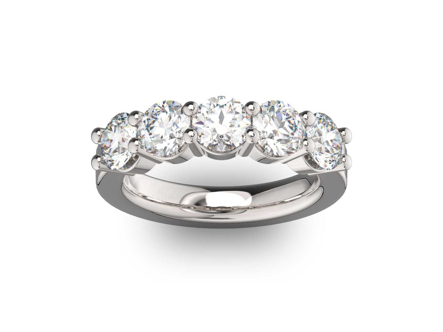 ANNIVERSARY BAND AB1028RDSP-5S-4.75