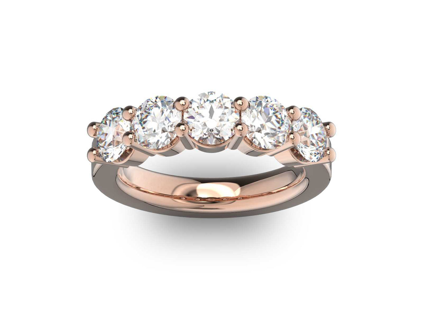 ANNIVERSARY BAND AB1028RDSP-5S-4.75