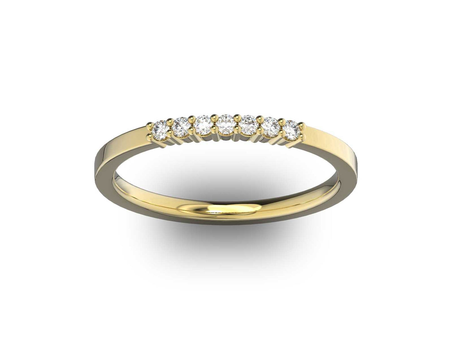 ANNIVERSARY BAND AB1003RDSP-7S-1.55