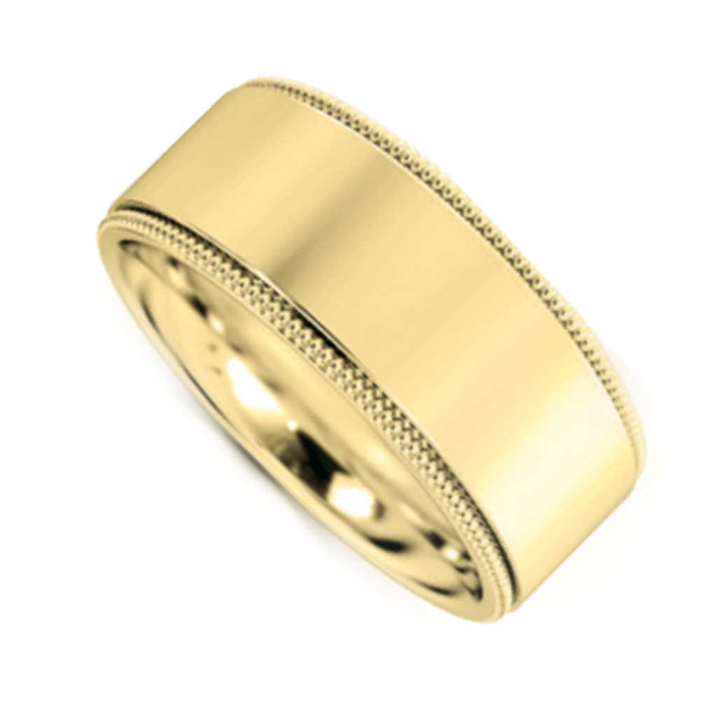 Plain WB Flat Comfort Fit Millgrain