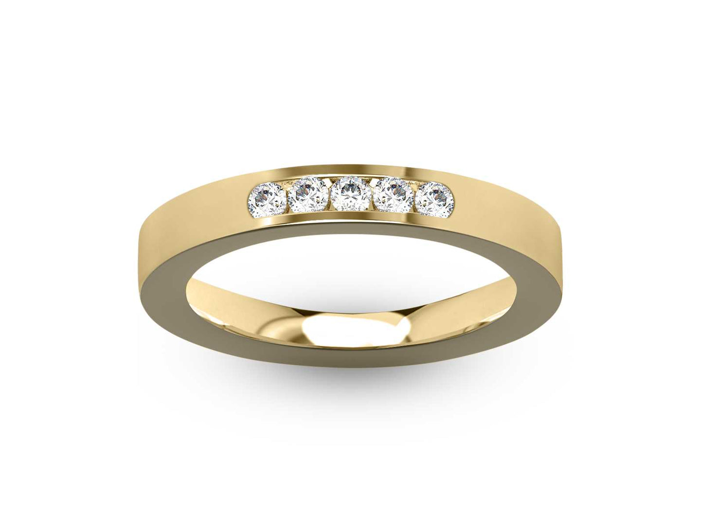 ANNIVERSARY BAND AB1584RDCS-5S-1.9