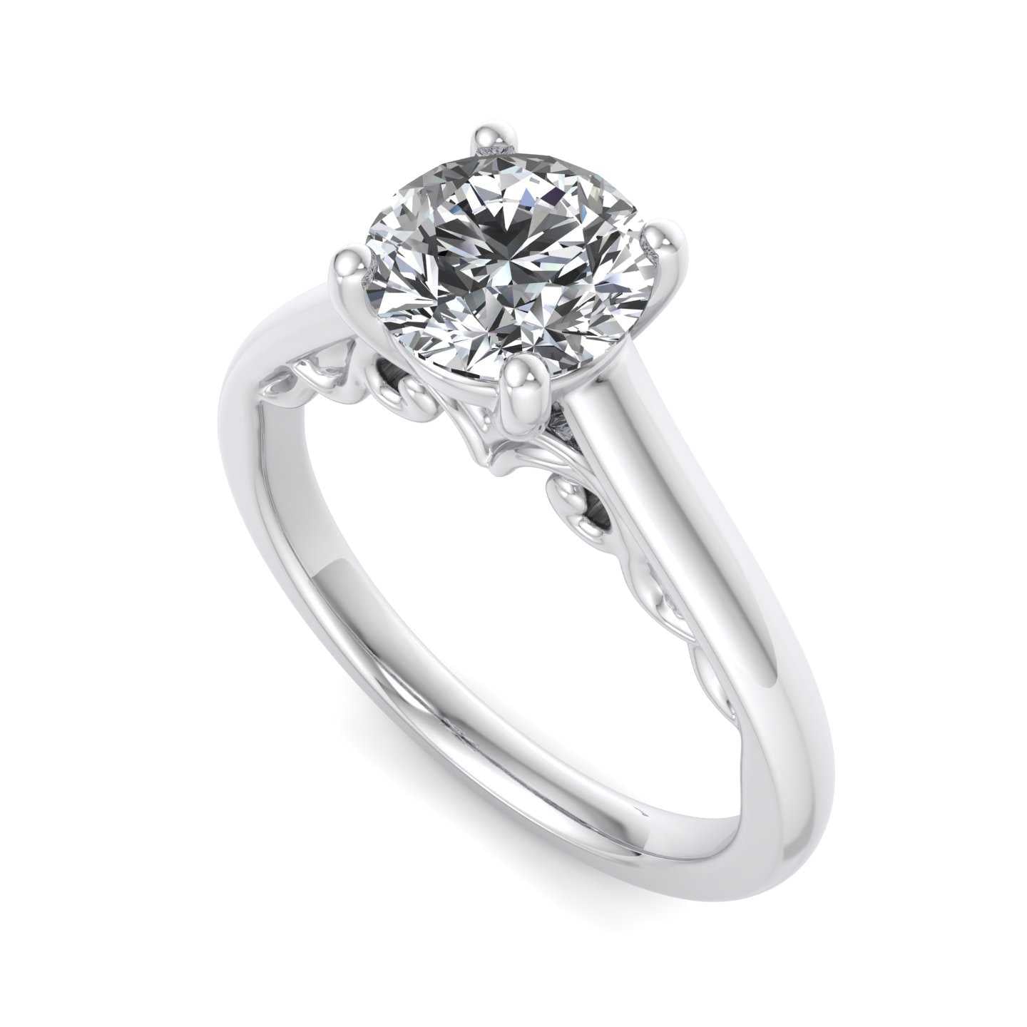 Engagement Ring ERSL0011-1.00RB