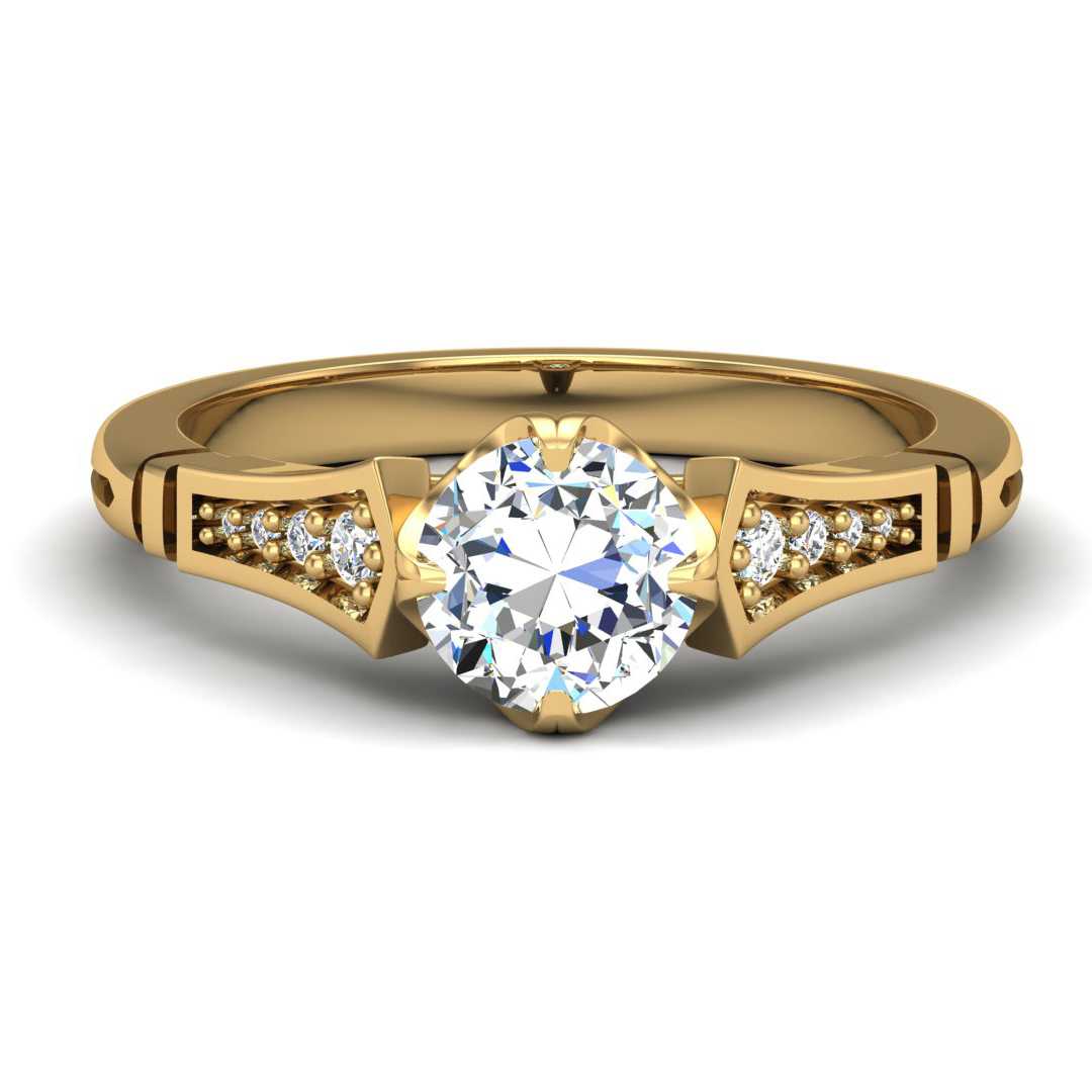 Engagement Ring ERSM0030-1.00RB