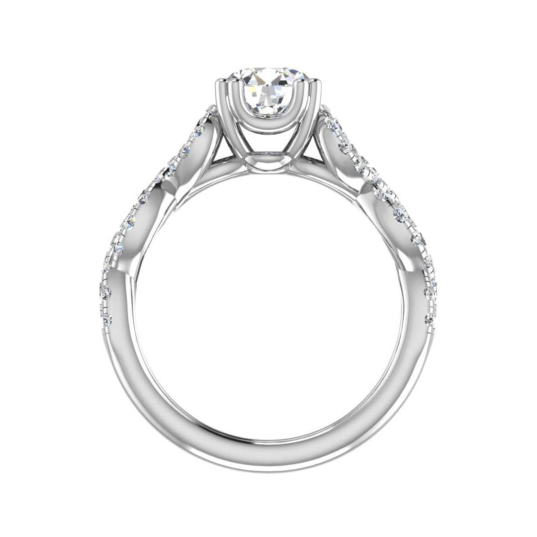 Engagement Ring ERSM0049-1.00RB
