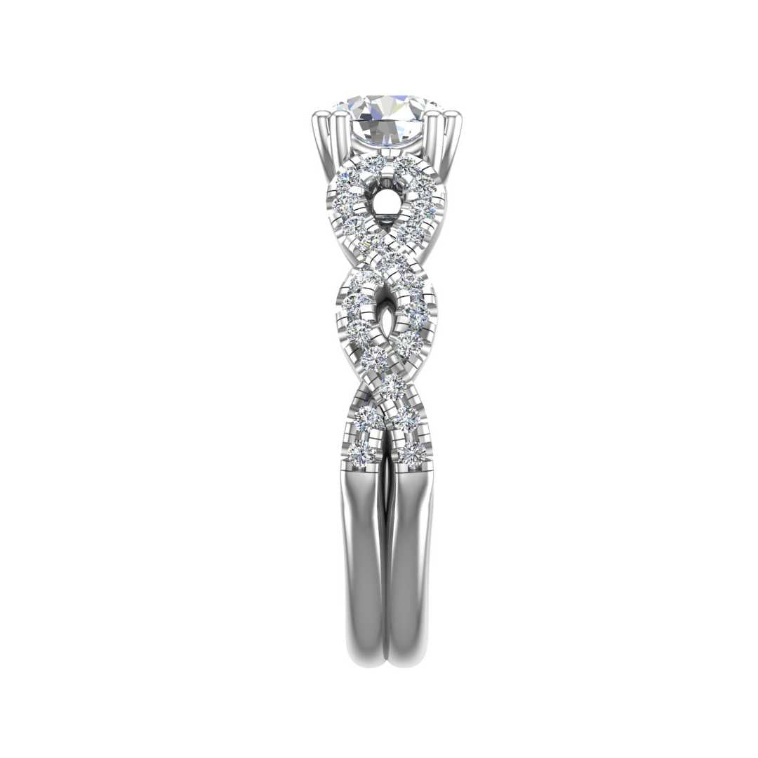 Engagement Ring ERSM0049-1.00RB