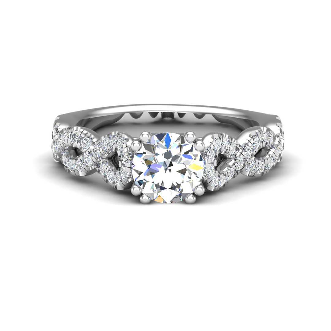 Engagement Ring ERSM0049-1.00RB