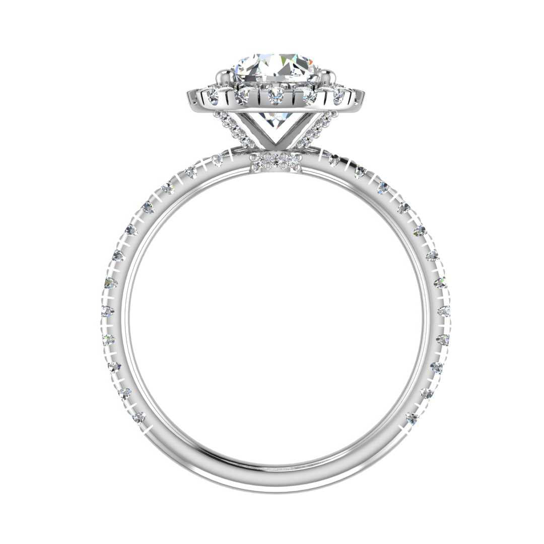 Engagement Ring ERHL0051-1.00RB