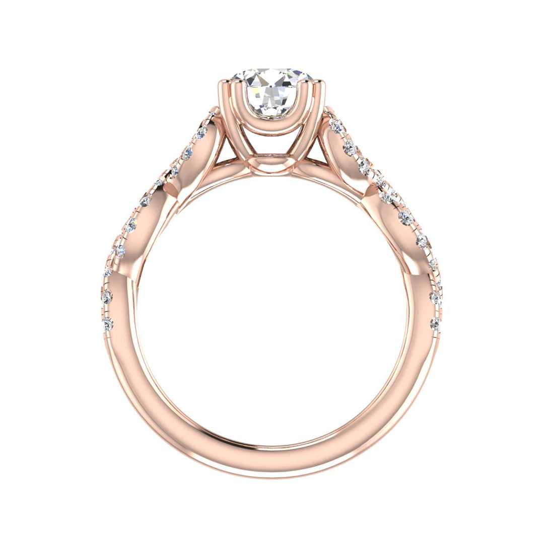 Engagement Ring ERSM0049-1.00RB