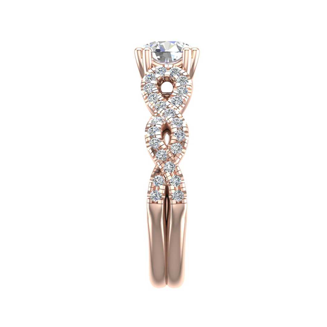 Engagement Ring ERSM0049-1.00RB