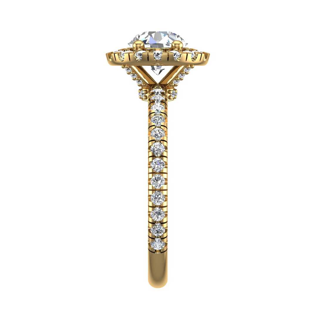 Engagement Ring ERHL0051-1.00RB