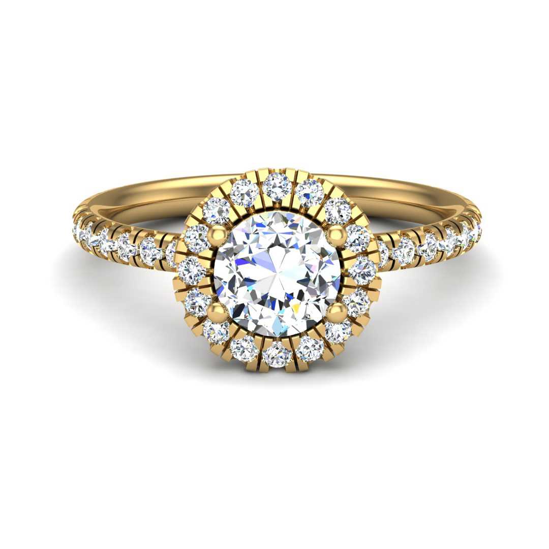 Engagement Ring ERHL0051-1.00RB
