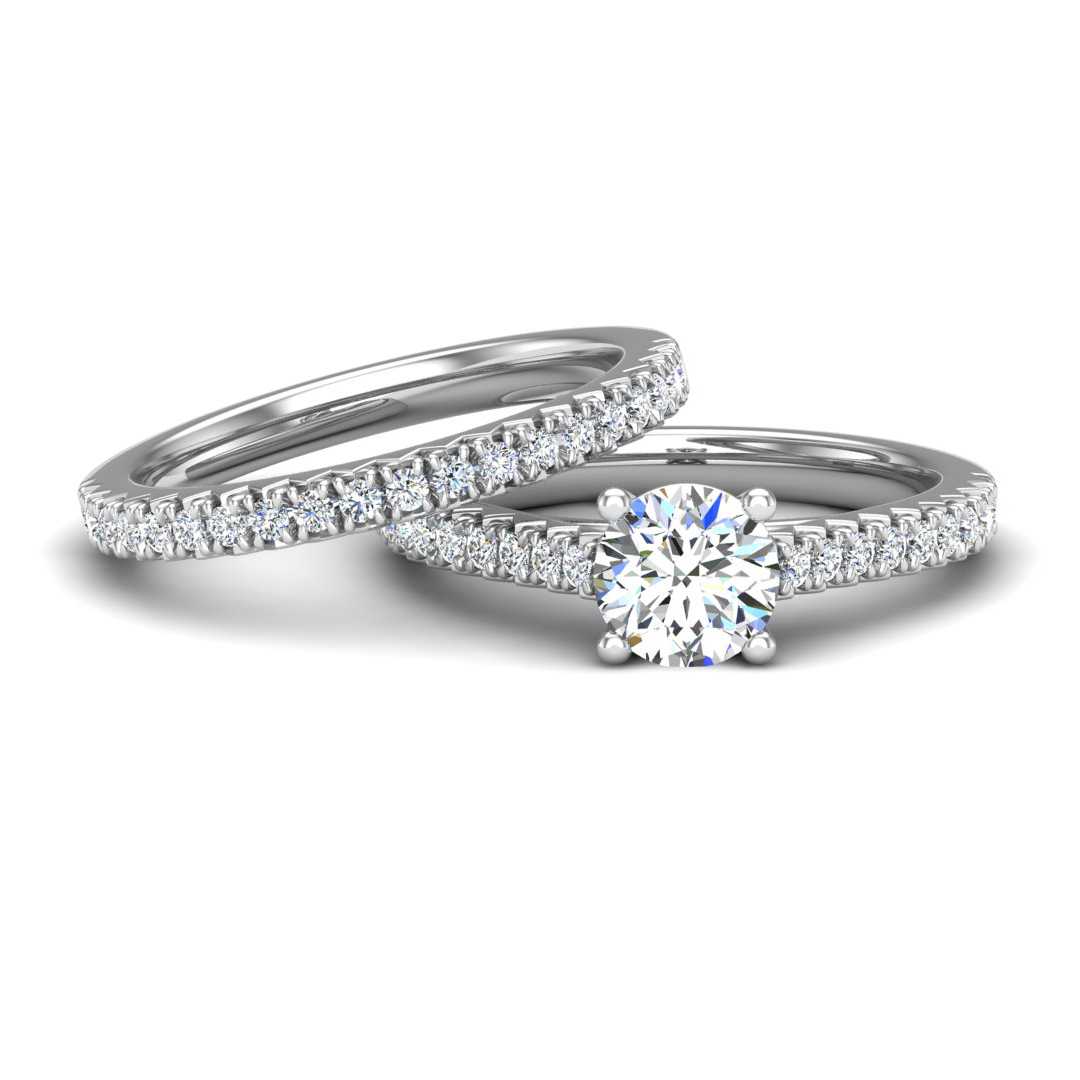 Engagement Ring Wedding Band - ERWS0041 - 1.00RB