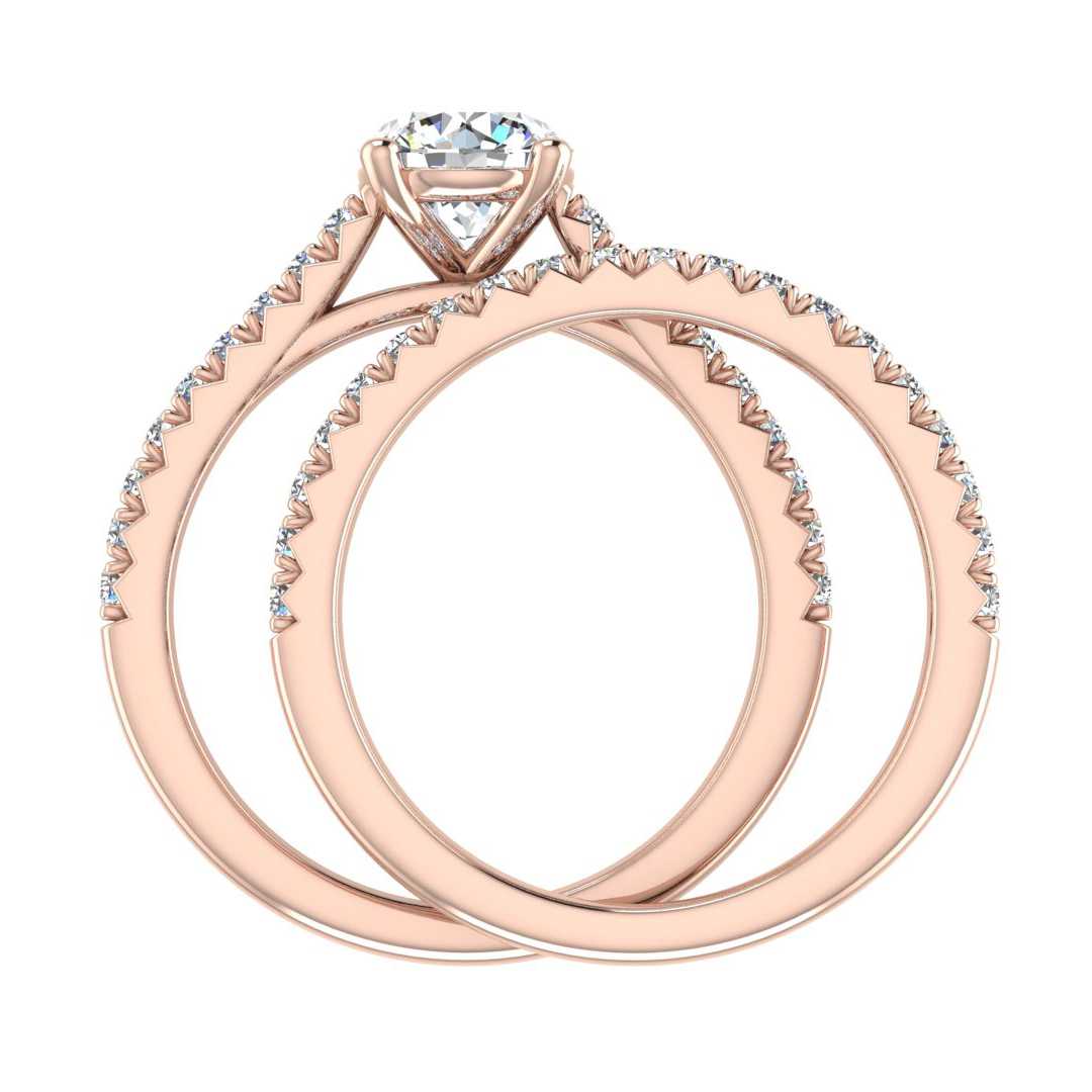 Engagement Ring Wedding Band - ERWS0041 - 1.00RB