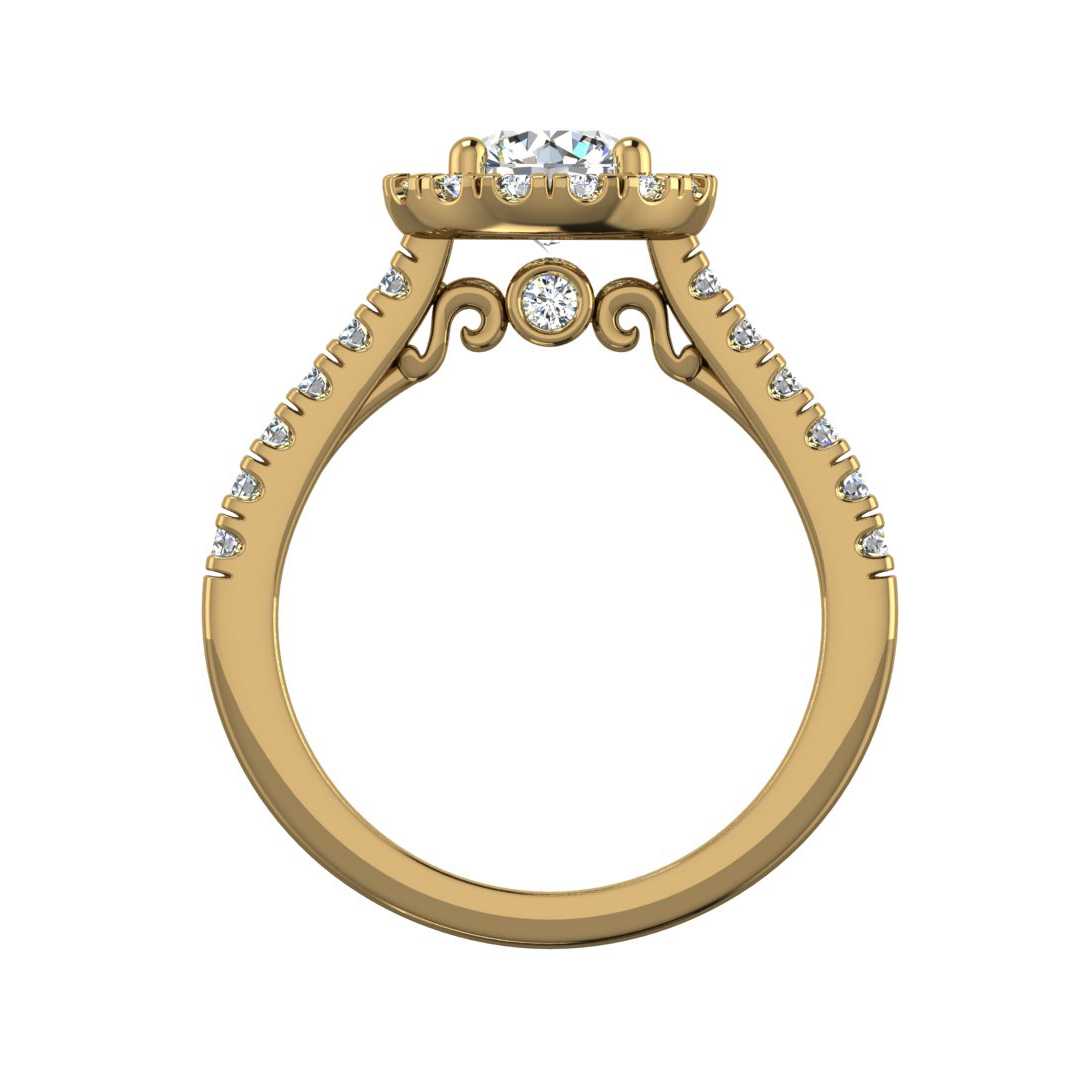 Engagement Ring ERHL0053-1.00RB