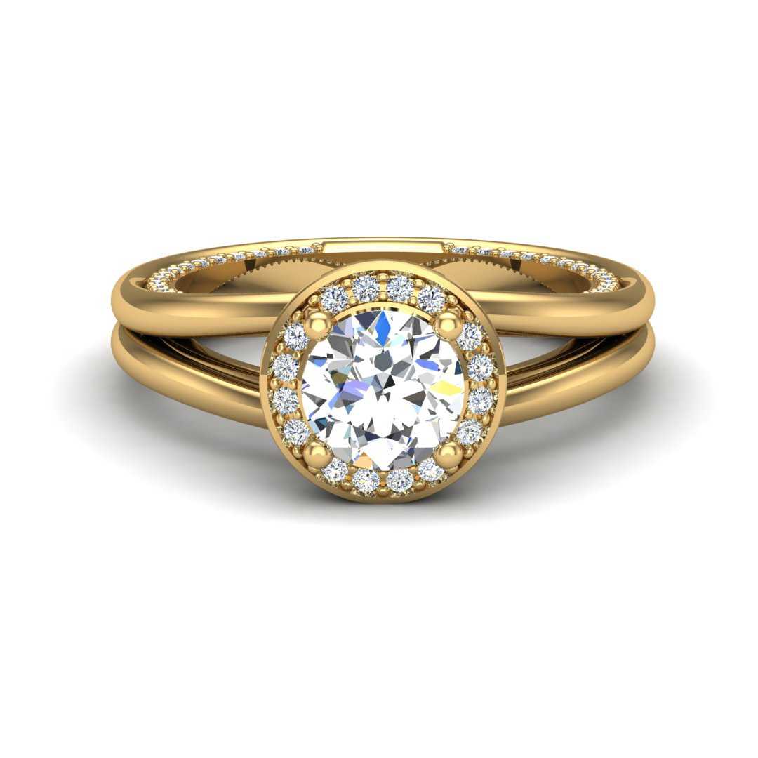 Engagement Ring ERHL0055-1.00RB