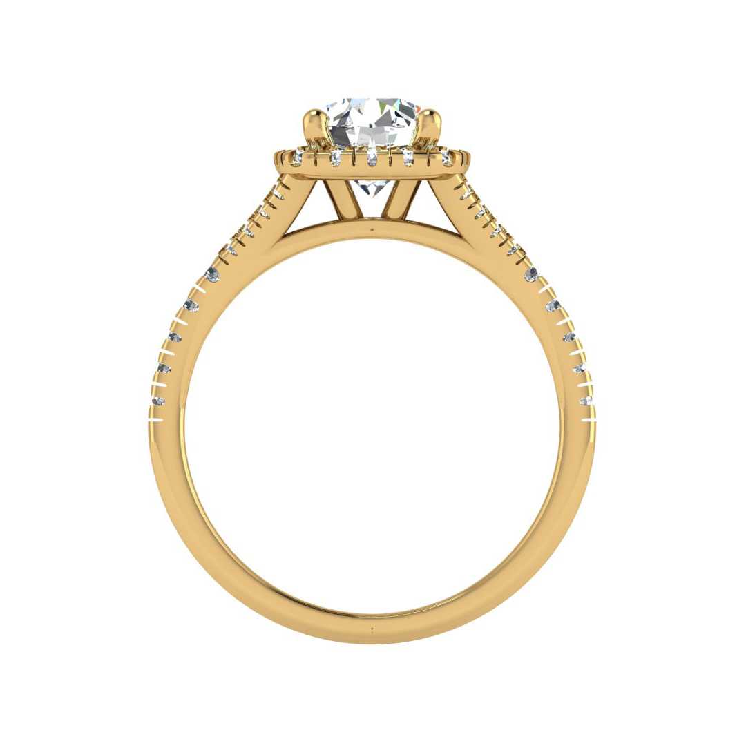 Engagement Ring ERHL0062-1.00RB