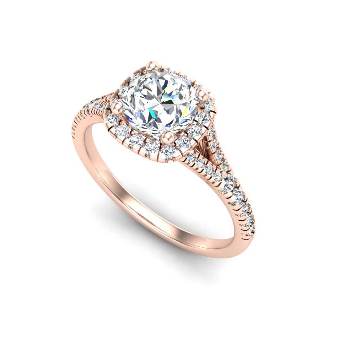 Engagement Ring ERHL0062-1.00RB