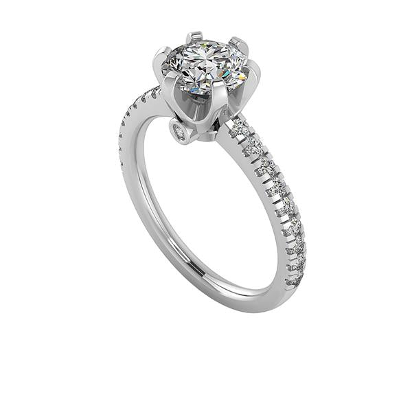 Engagement Ring ERSM0082-1.00RB