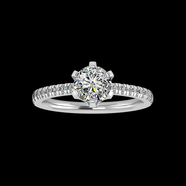 Engagement Ring ERSM0082-1.00RB