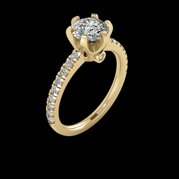 Engagement Ring ERSM0082-1.00RB