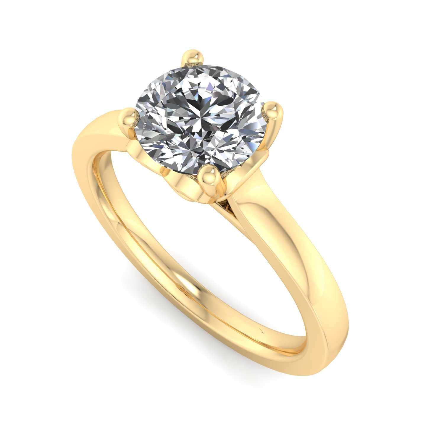 Engagement Ring ERSL0093-1.00RB
