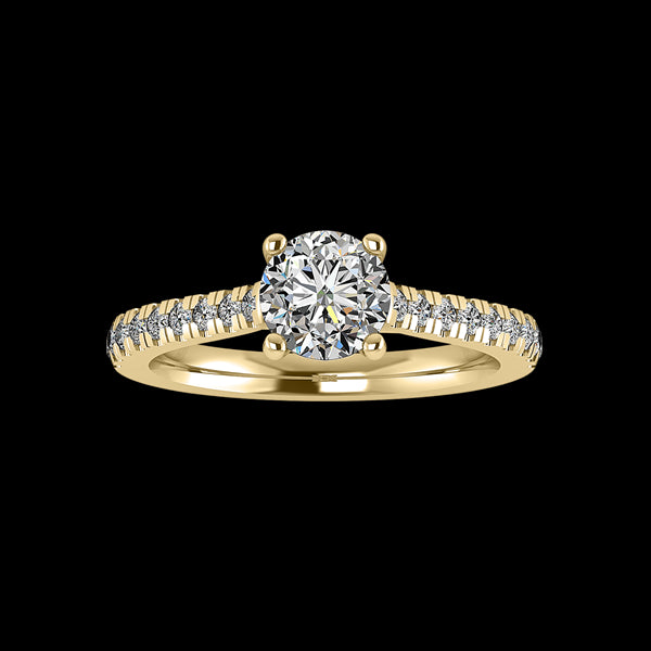 Engagement Ring ERSM0098-1.00RB