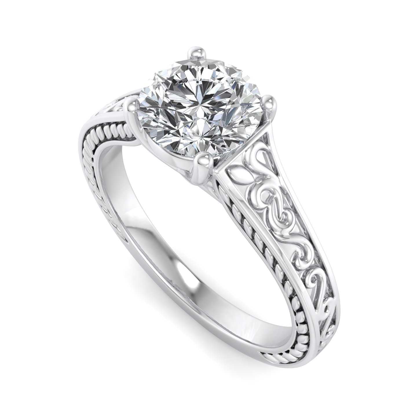 Engagement Ring ERSL0136-1.00RB