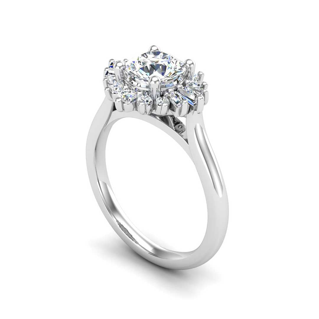 Engagement Ring ERHL0172-1.00RB