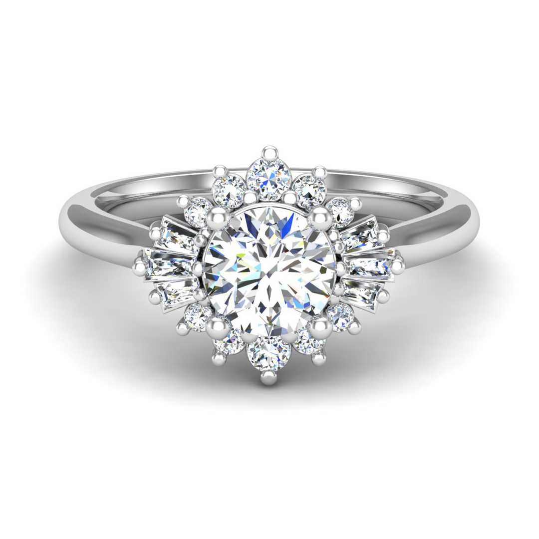 Engagement Ring ERHL0172-1.00RB