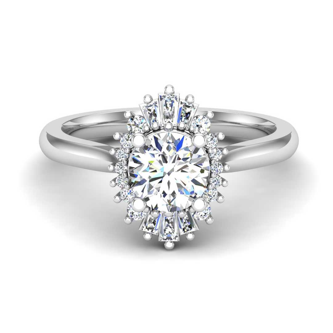 Engagement Ring ERHL0175-1.00RB