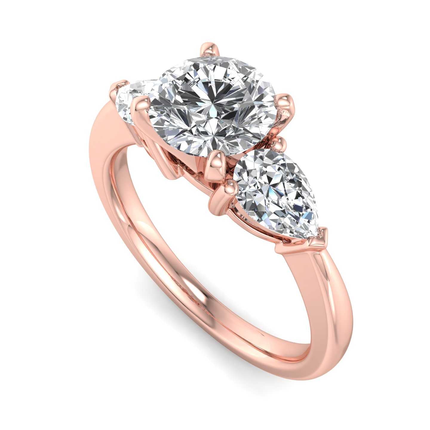 Engagement Ring ERSM0114-1.00RB