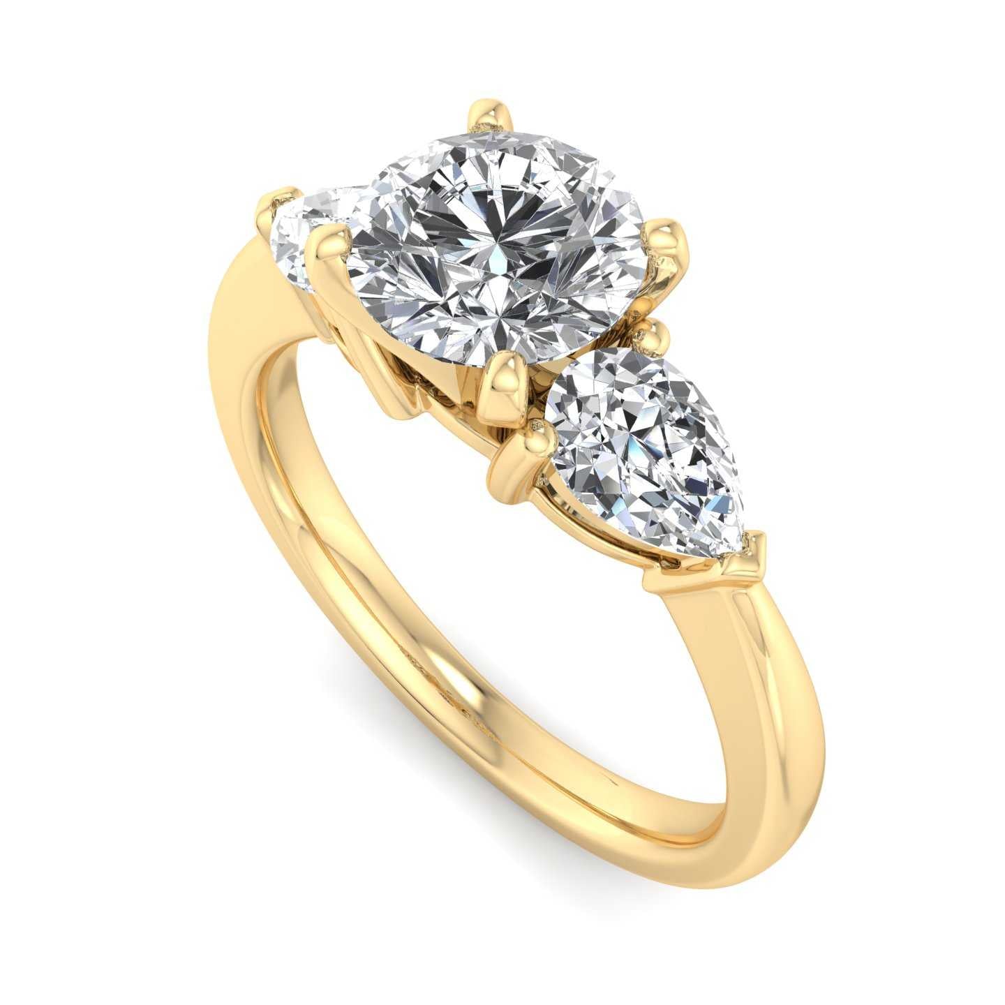 Engagement Ring ERSM0114-1.00RB