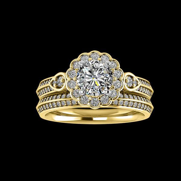 Engagement Ring ERWS0126-1.00RB