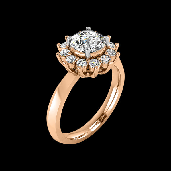 Engagement Ring ERHL0130-1.00RB