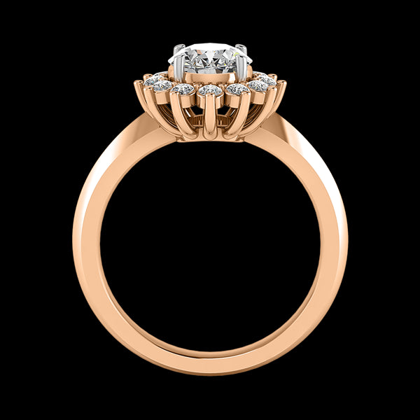 Engagement Ring ERHL0130-1.00RB
