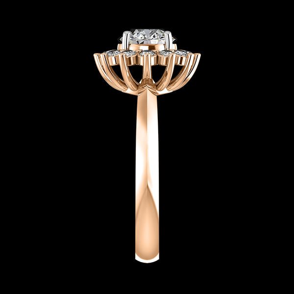 Engagement Ring ERHL0130-1.00RB